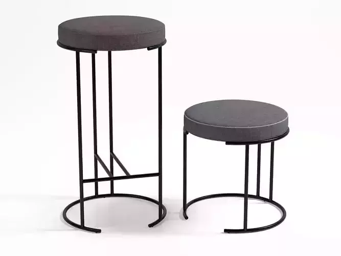 Nina stool and stool