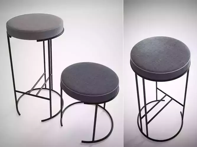 Nina stool and stool