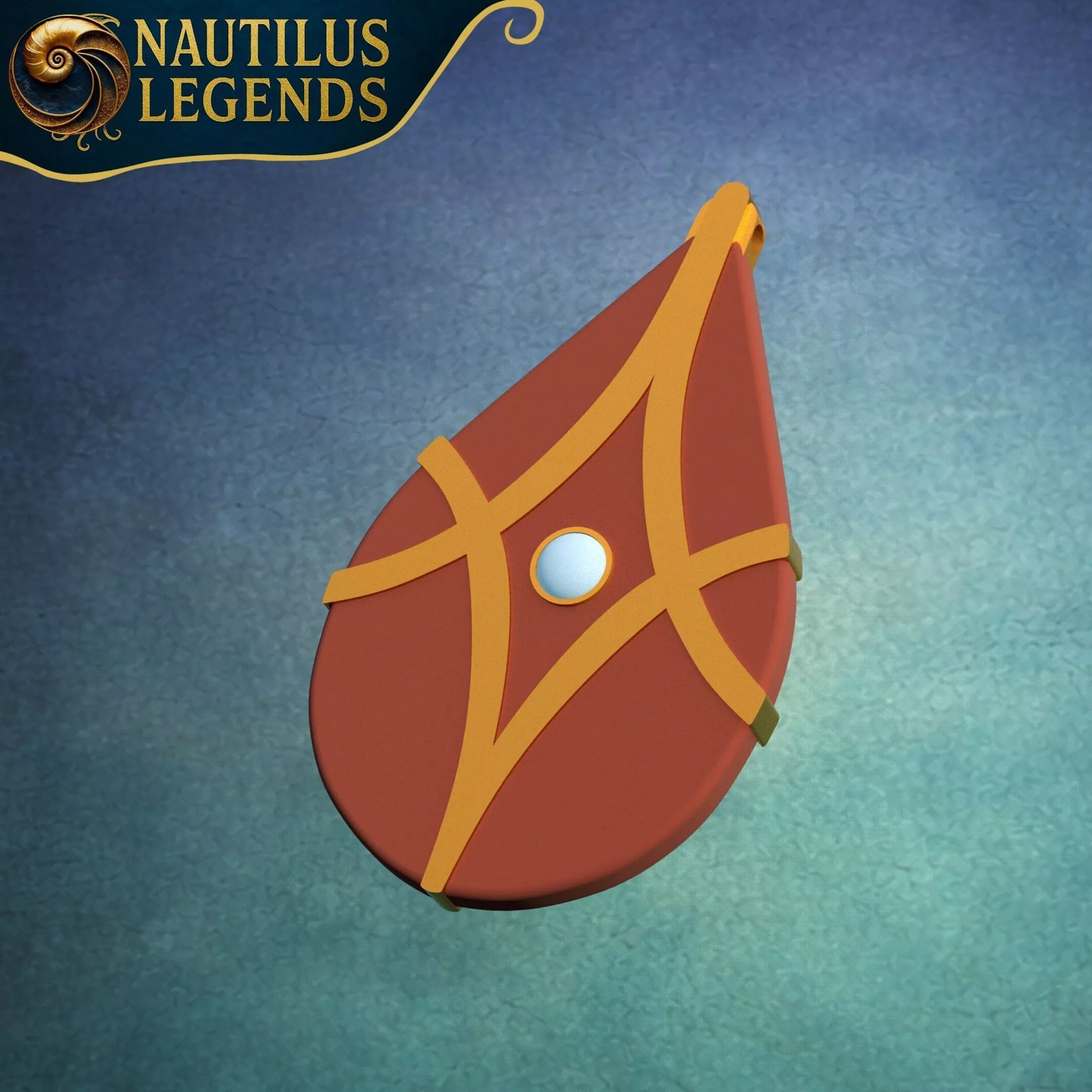 The Mighty Nein Critical Role Caleb Amulet 3D Print STL 3D print model