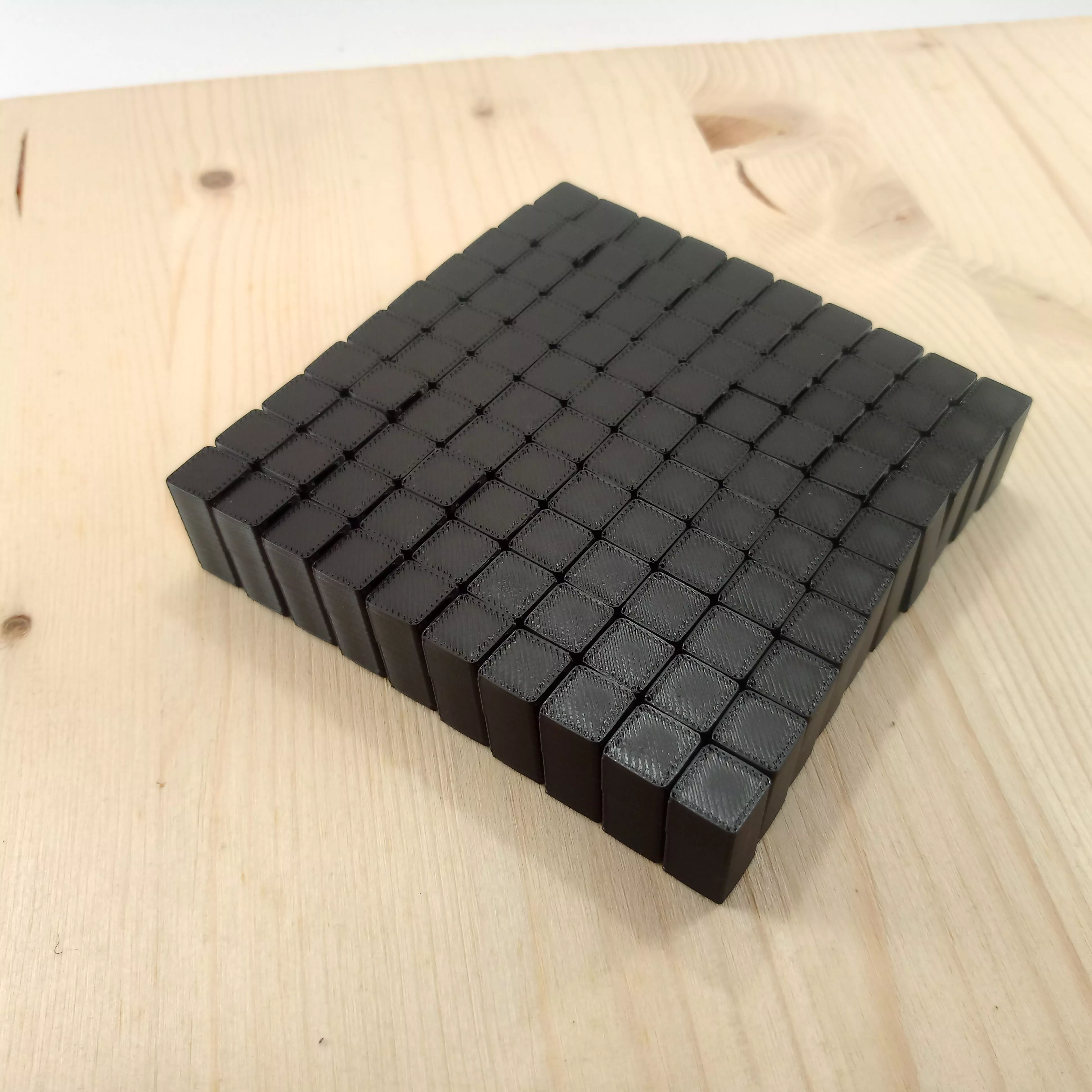 Flexi Square 10 Rows 3D print model