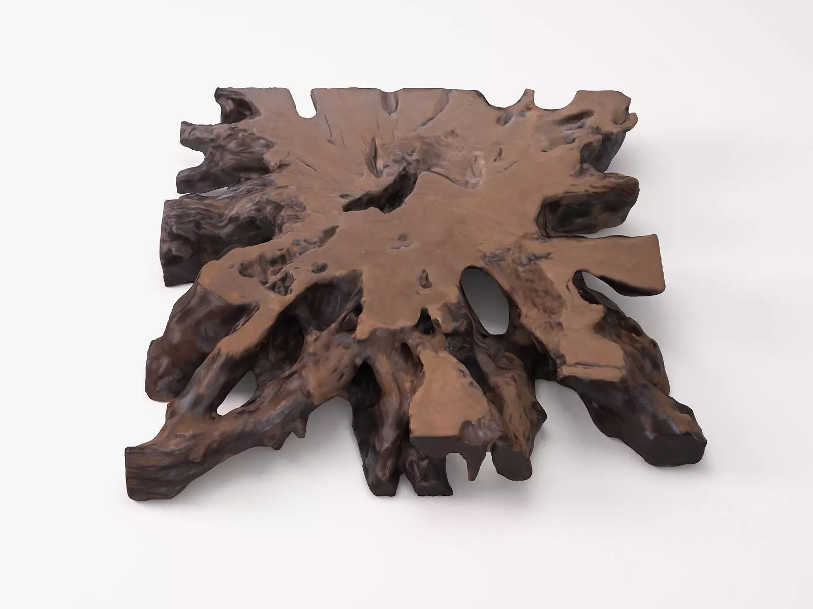Burnt Coffee Table 3D model_0