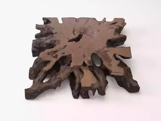 Burnt Coffee Table