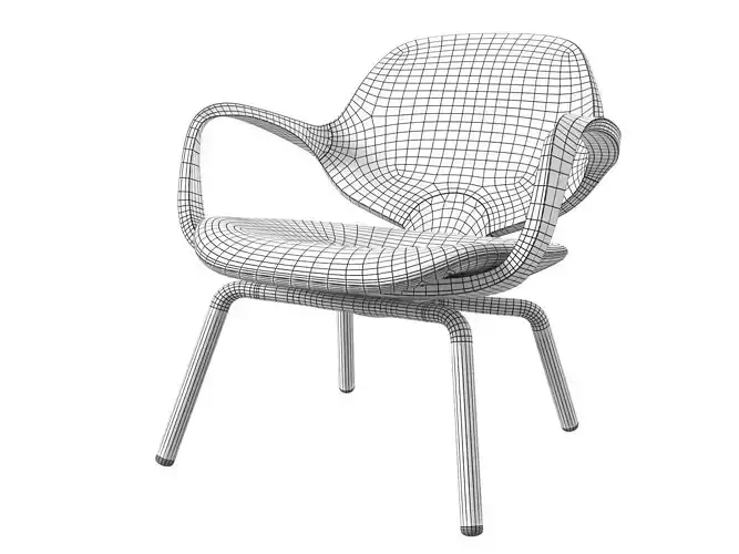 Clad Armchair Low