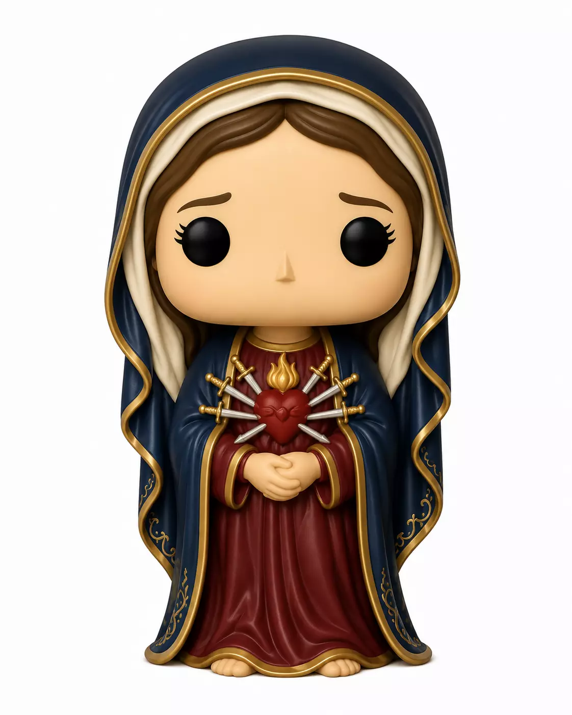 Our Lady of Sorrows Funko Pop 3D Printable STL 3D print model