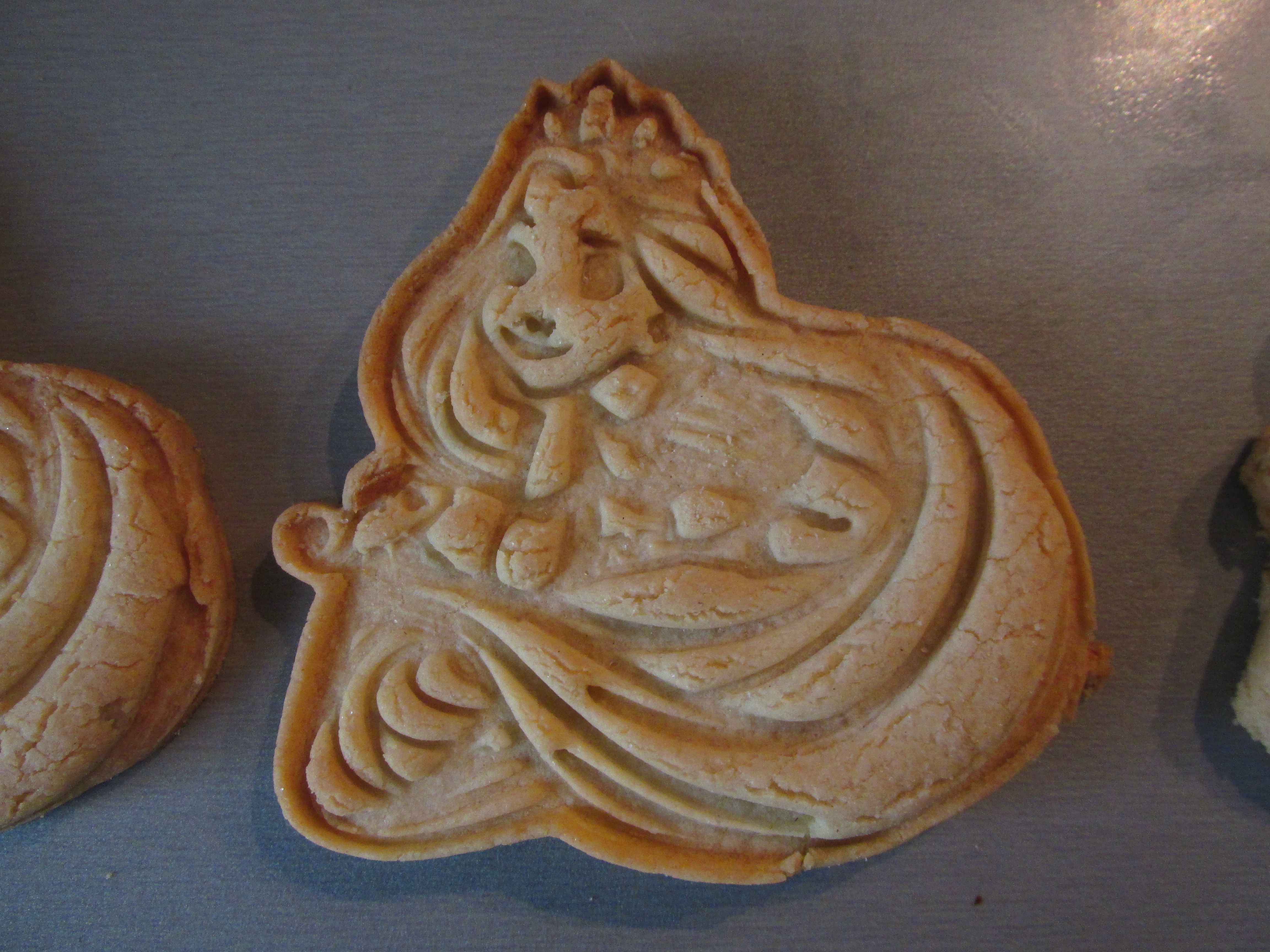 Rapunzel from DISNEY Tangled cookie cutter with intricate detail 3D print model_2