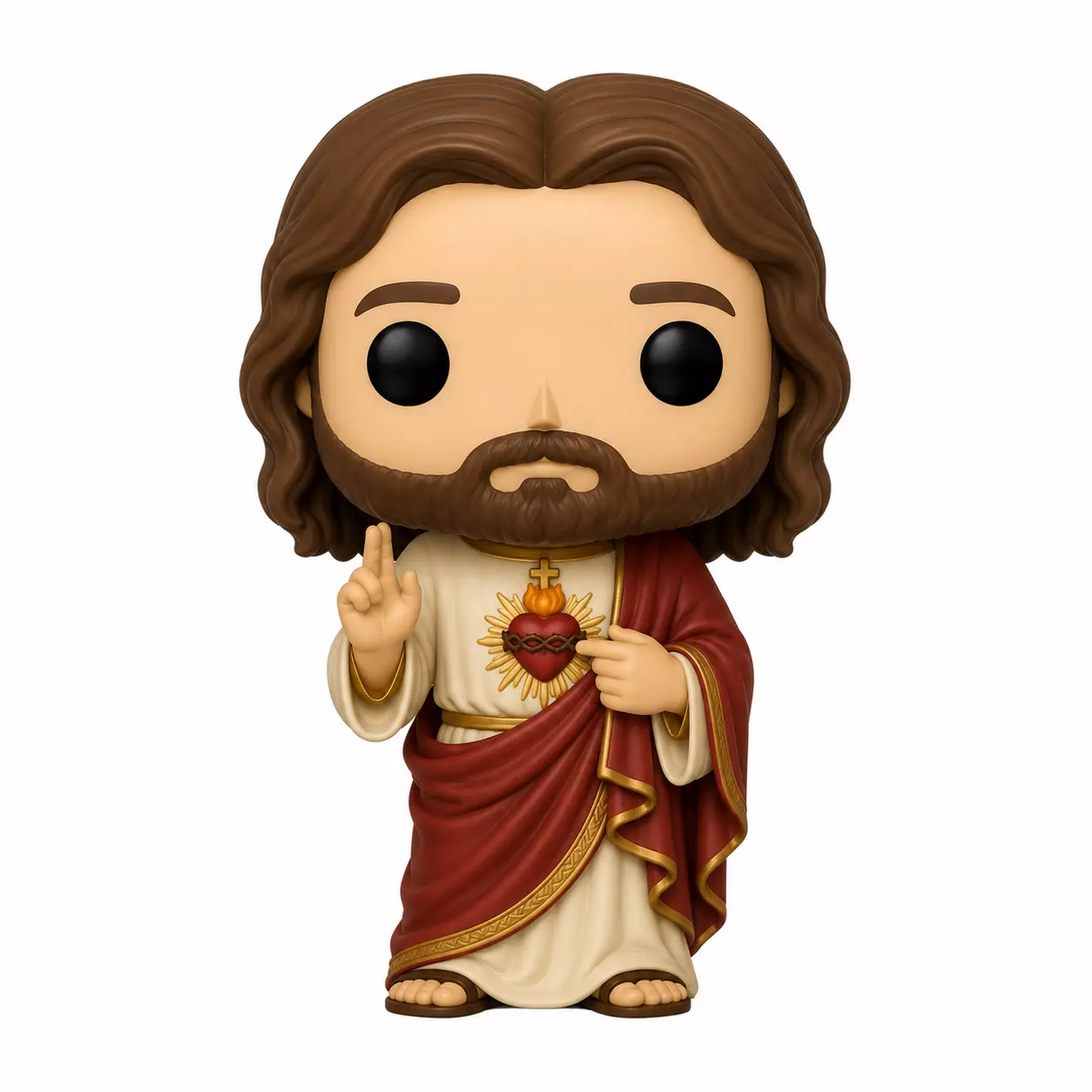 Sacred Heart of Jesus Funko Pop 3D Printable STL 3D print model
