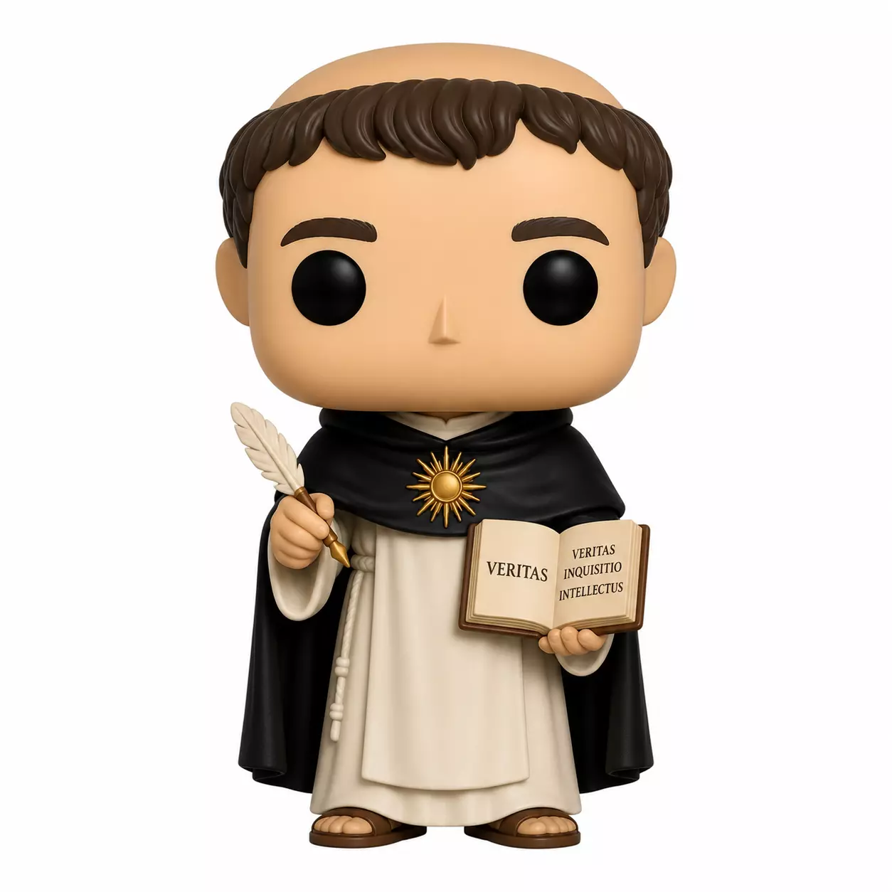 Saint Thomas Aquinas Funko Pop 3D Printable STL 3D print model
