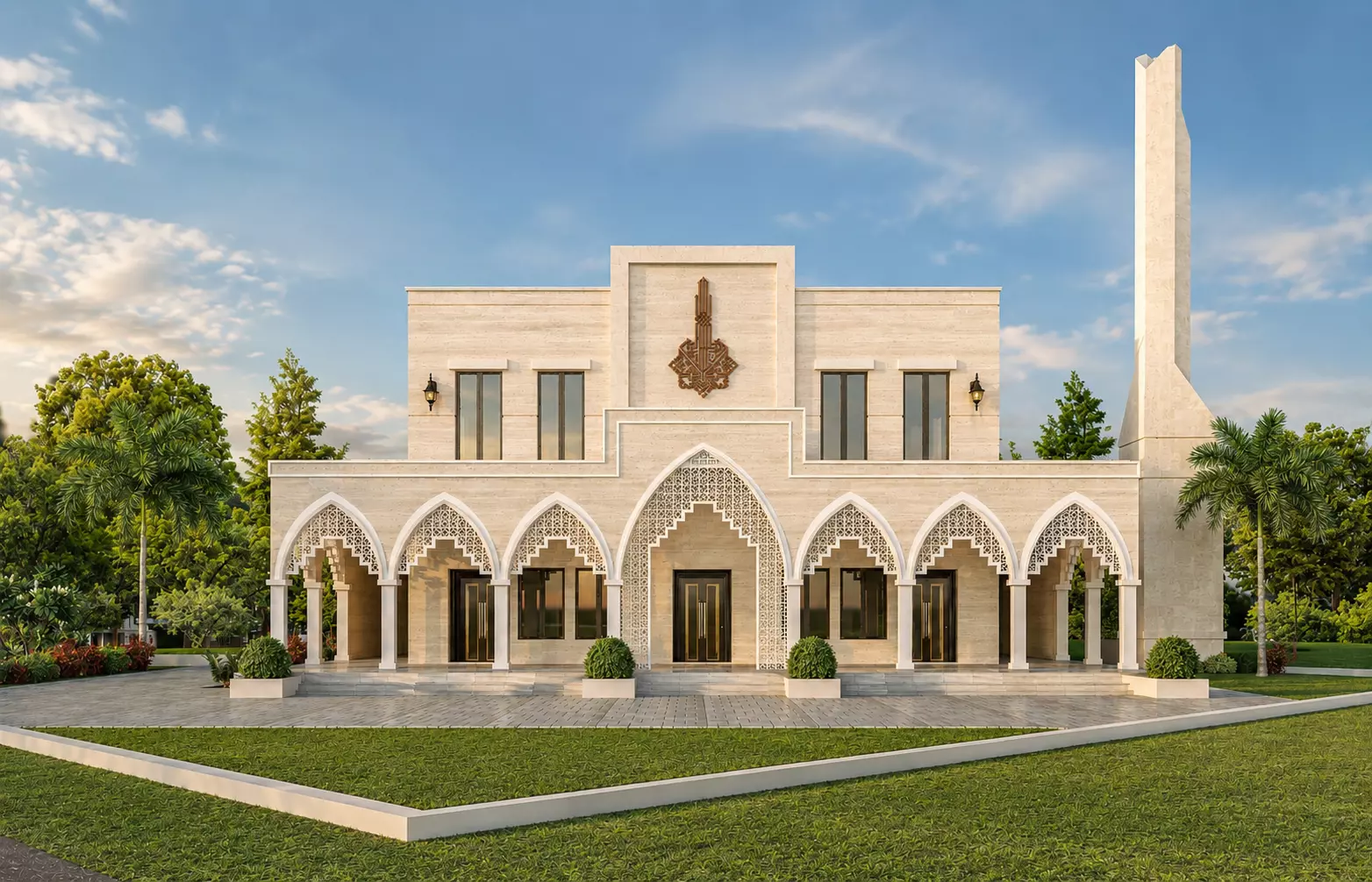 Mosque Model 3D model