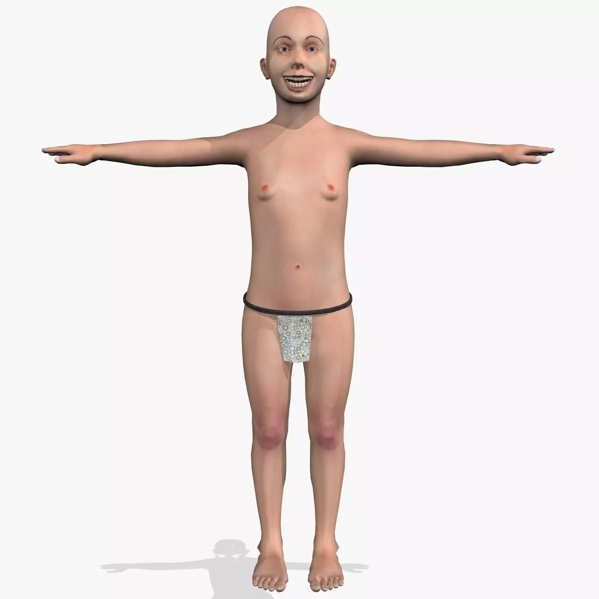Fantasy Boy A30 3D model_0