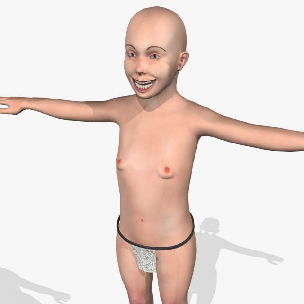 Fantasy Boy A30 3D model_3