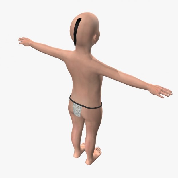 Fantasy Boy A30 3D model_10