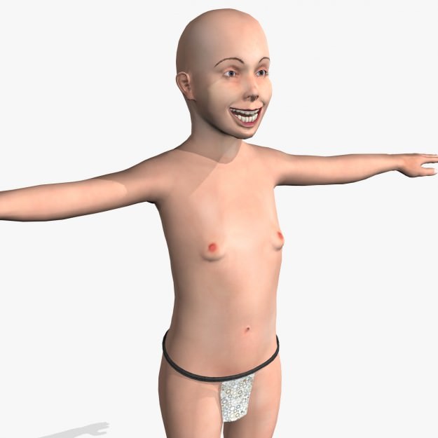 Fantasy Boy A30 3D model_2