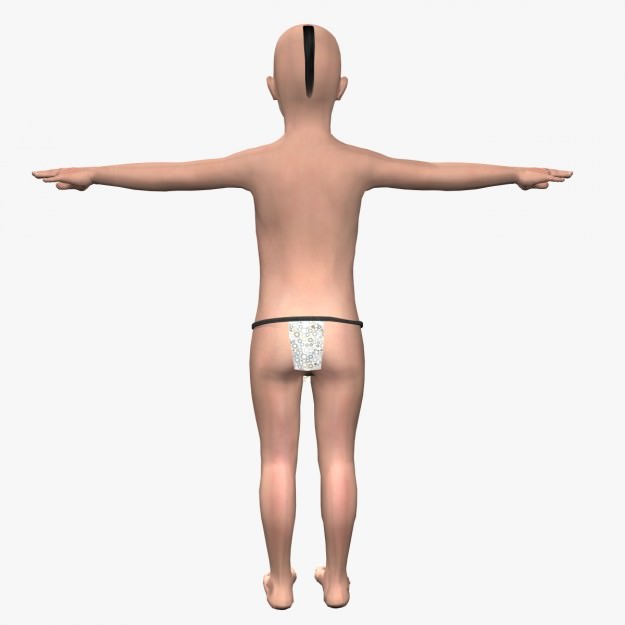 Fantasy Boy A30 3D model_11