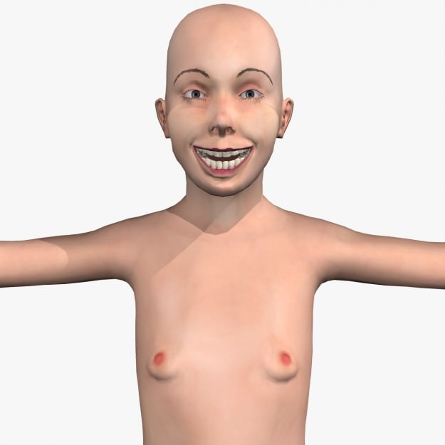 Fantasy Boy A30 3D model_4