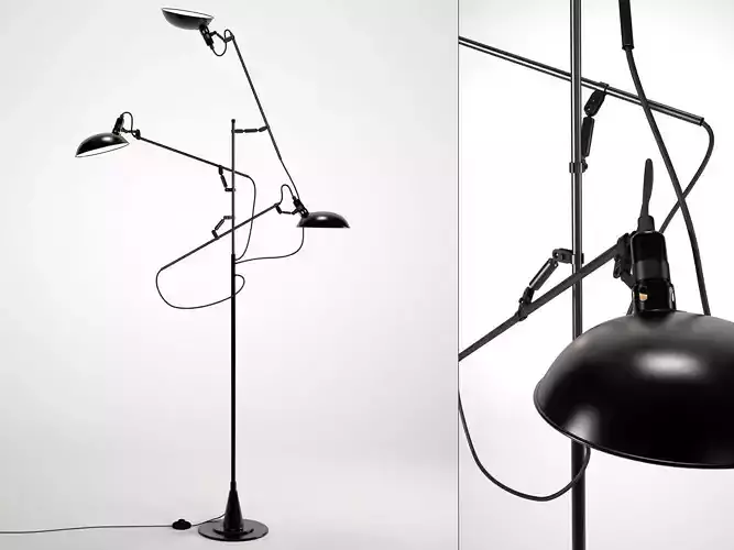 Switch On 3-Lights 3D model