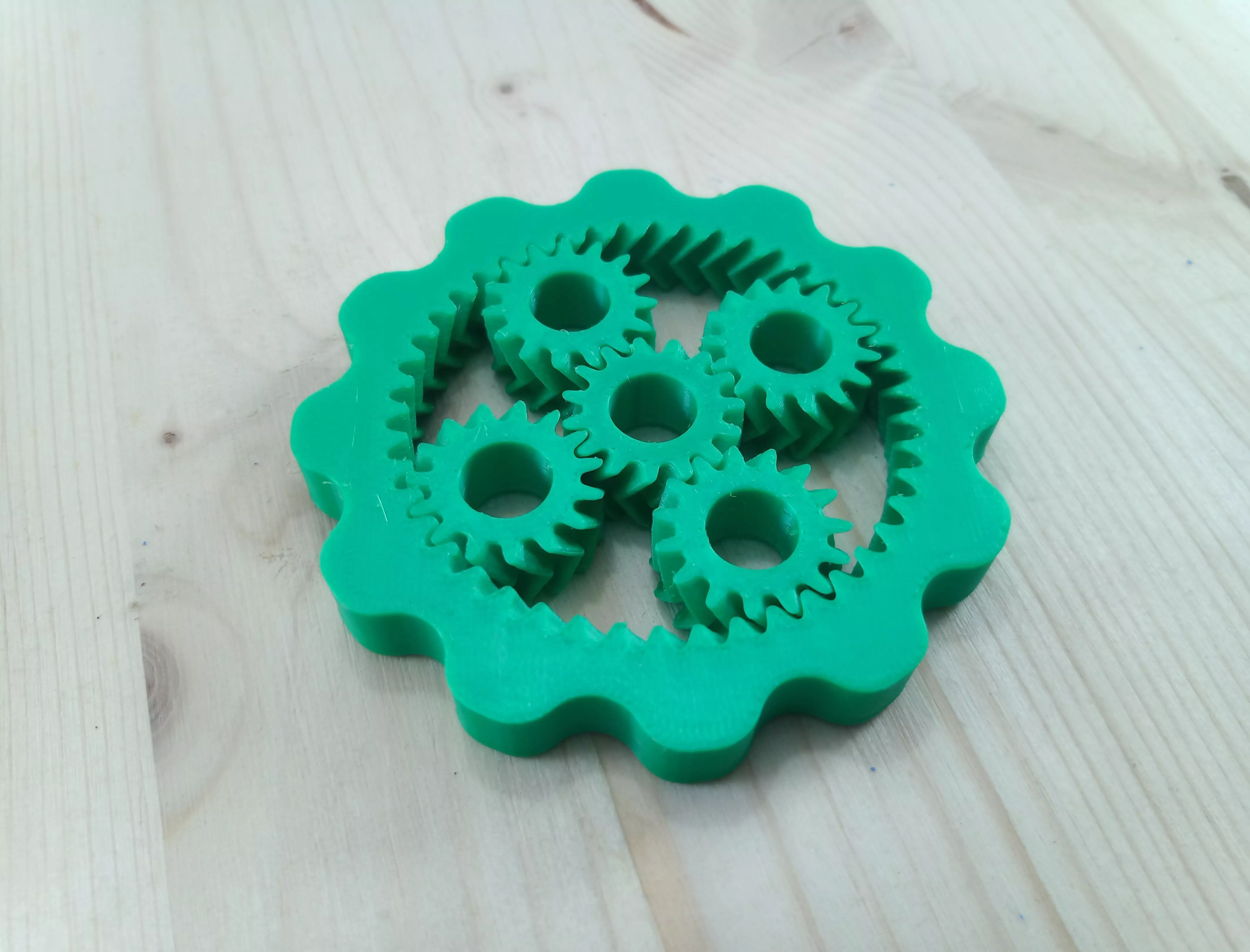 Planetary Gear Fidget Spinner IG 3D print model
