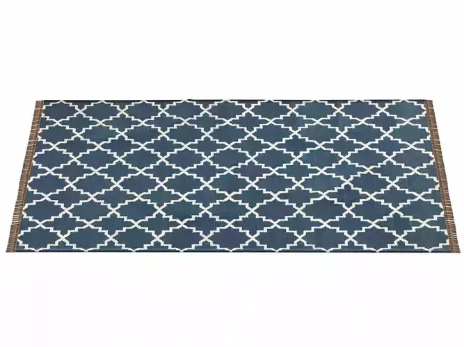 Abilene trellis rug 3D model