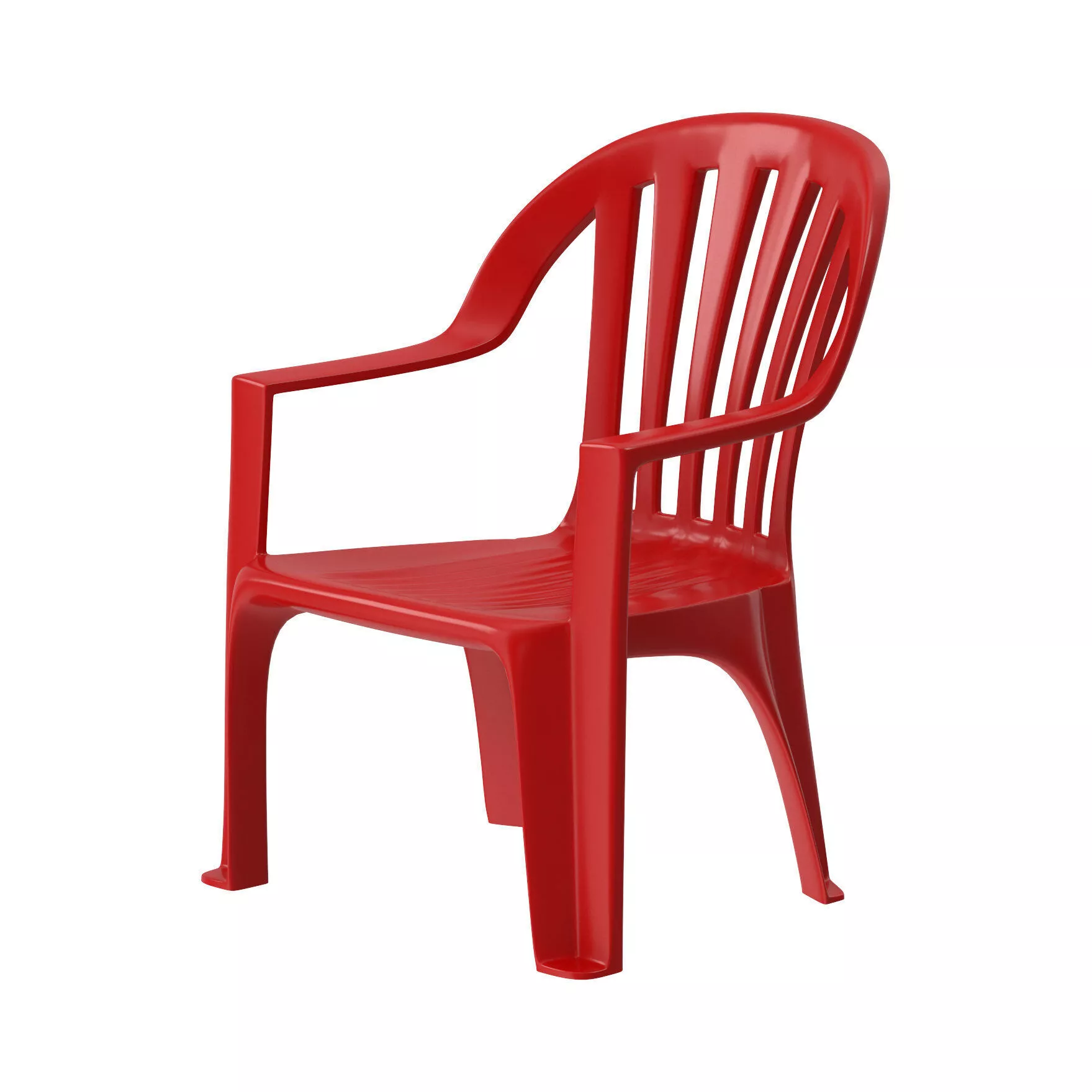 Monobloc Plastic Chair 3D model