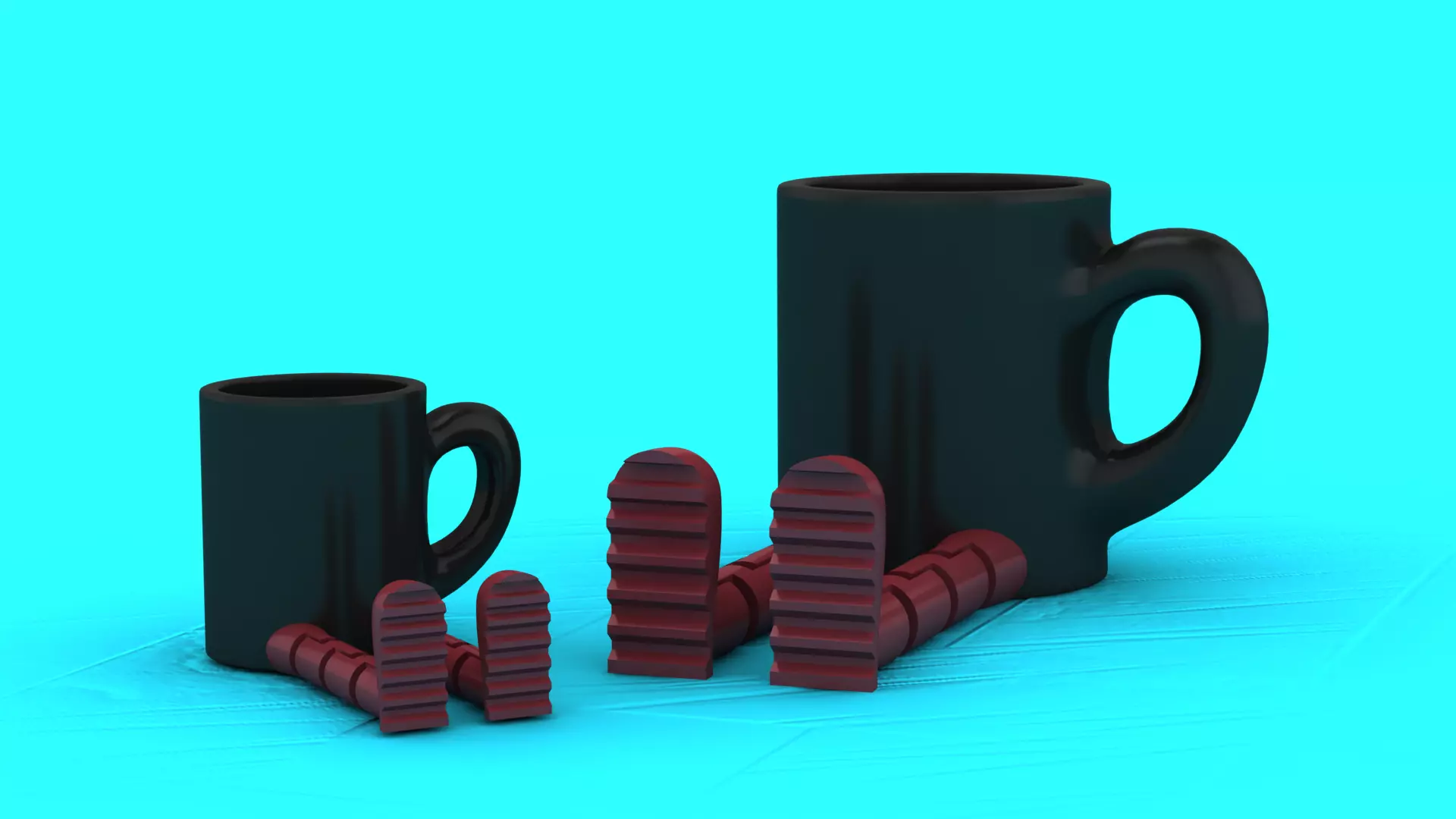 Funny Coffee Mug 3D print model