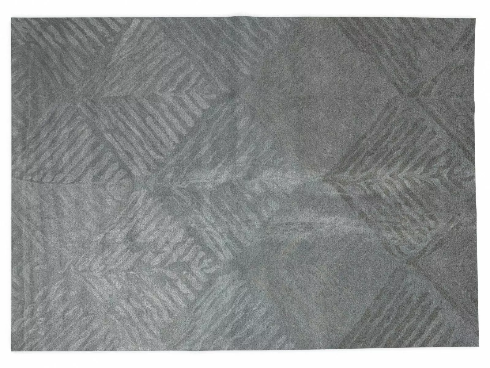 Nordic Diamond Wool Rug 3D model_2