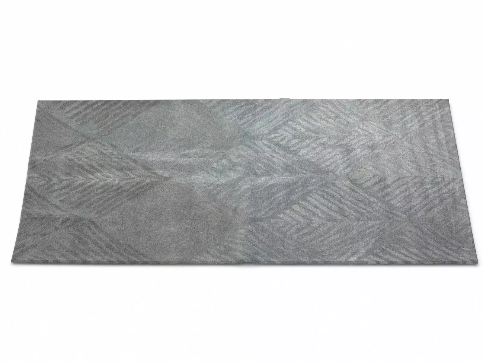 Nordic Diamond Wool Rug 3D model_4