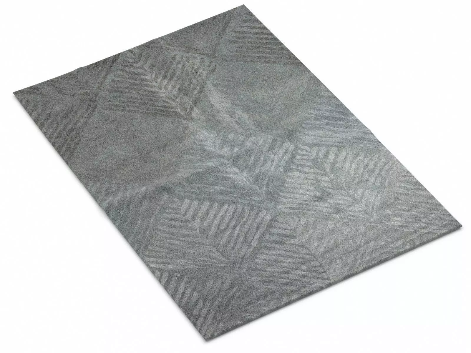 Nordic Diamond Wool Rug 3D model_3