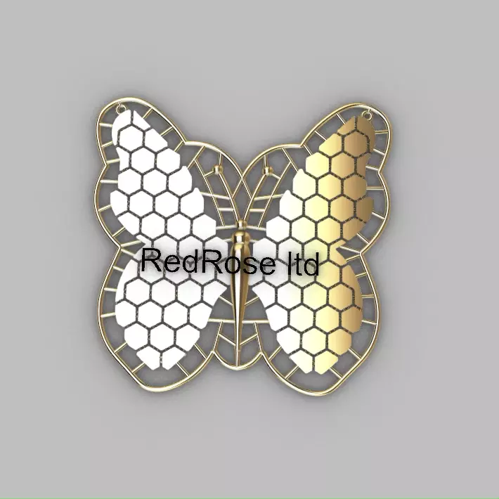 Flexible Butterfly 3d print model 3D model