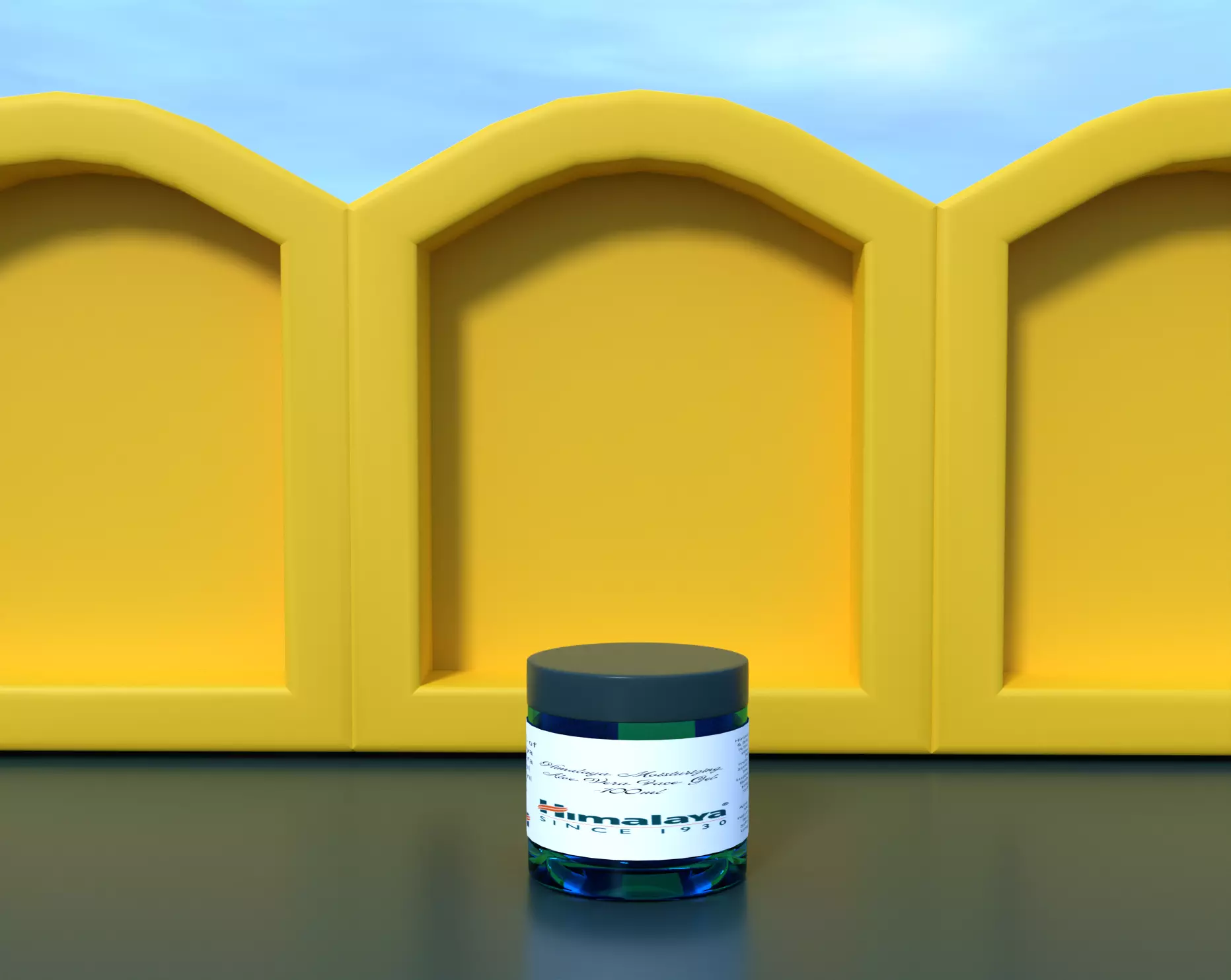 cosmetics product 3D model free 3d model Free low-poly 3D model
