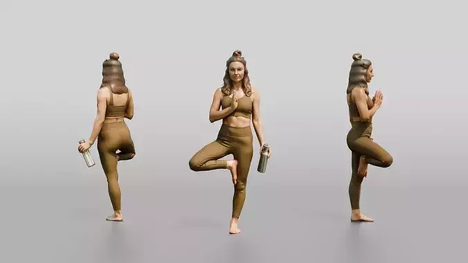 Tree Pose Woman