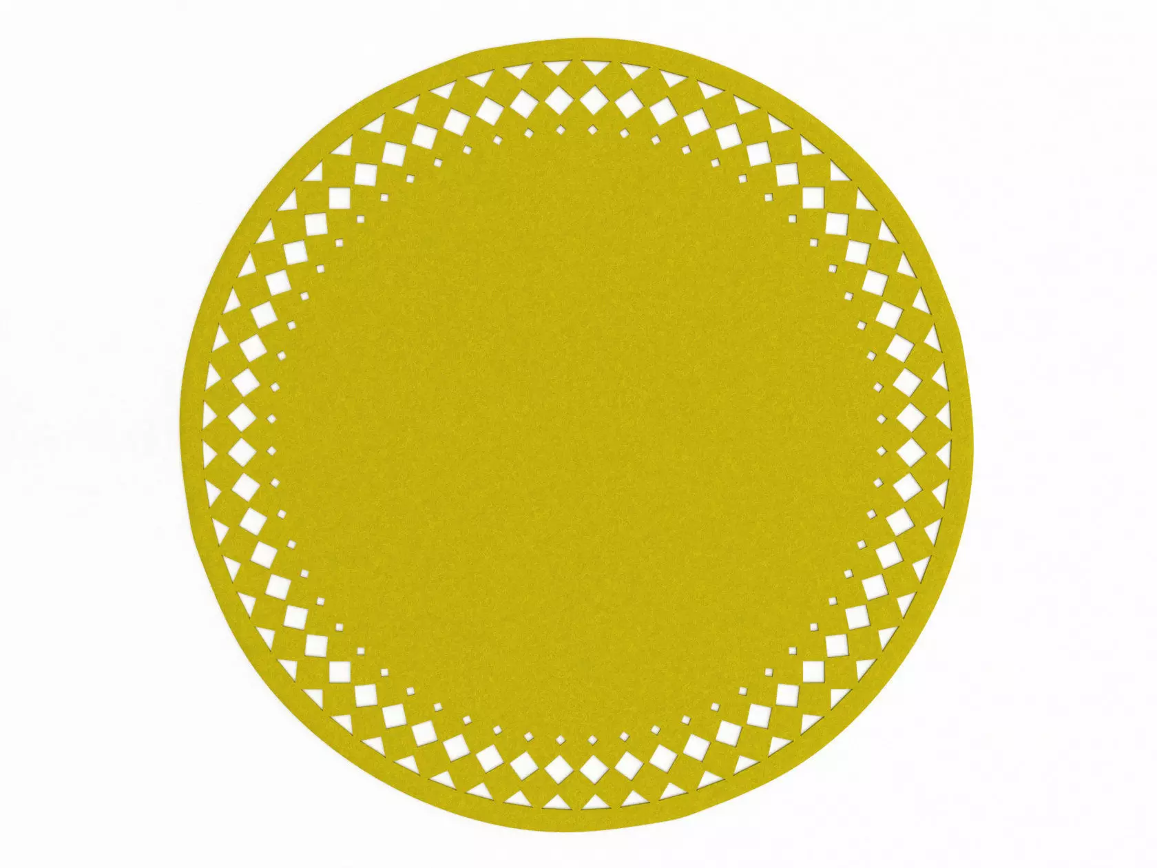 Rana placemat with holes in it 3D model_5