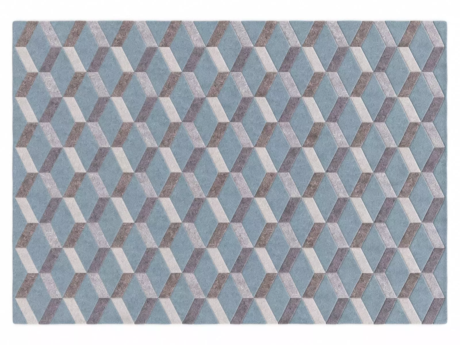 Nevio Pure Wool Rug 3D model_3