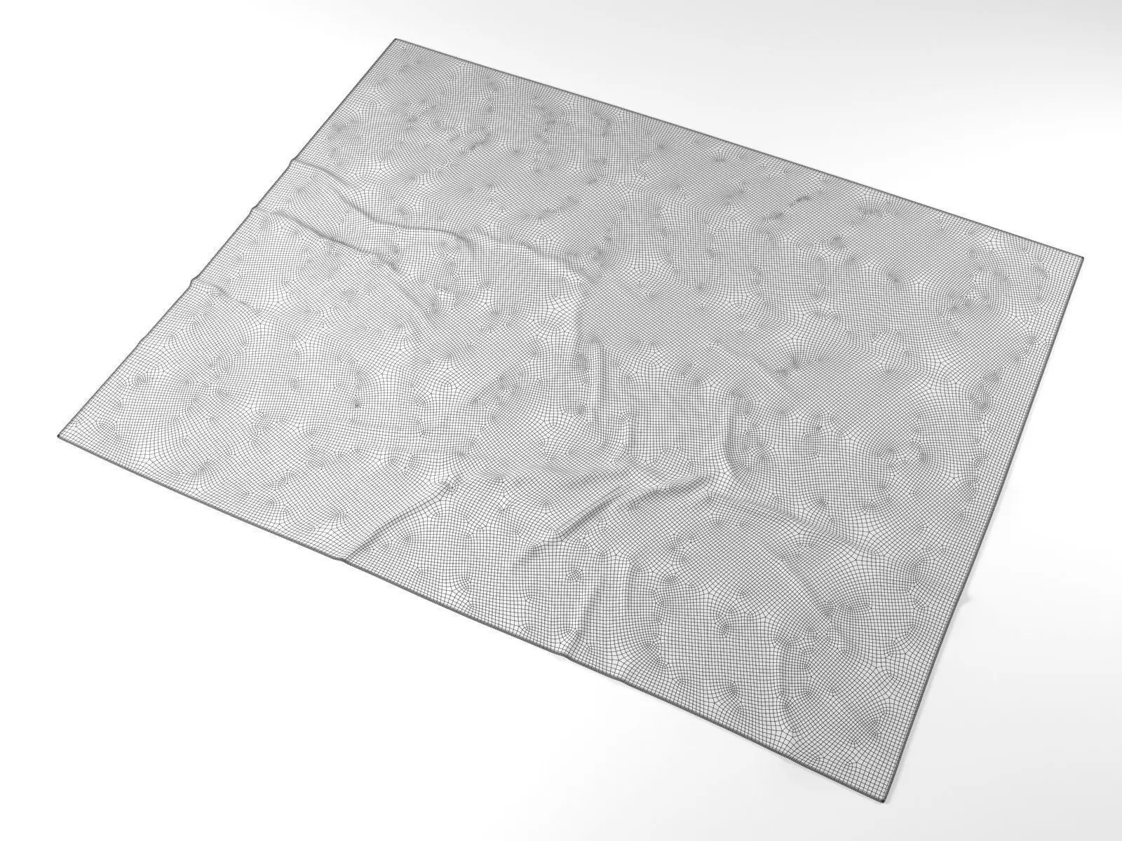 Geo Wool Kilim 3D model_8