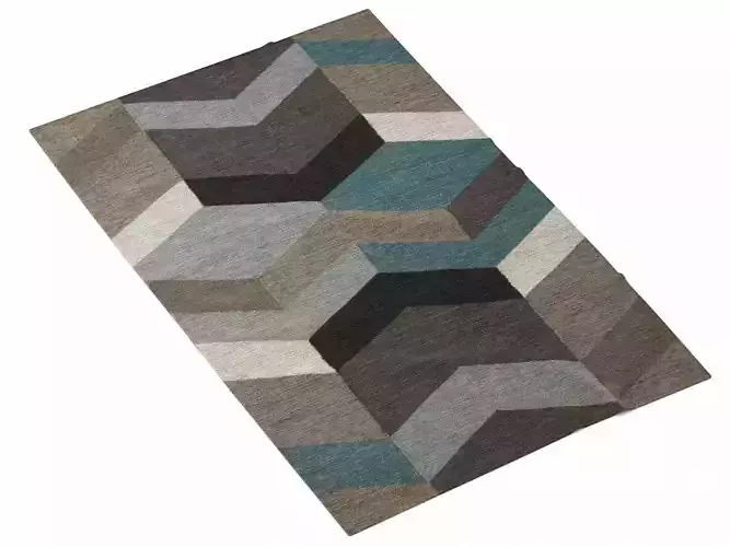 Geo Wool Kilim