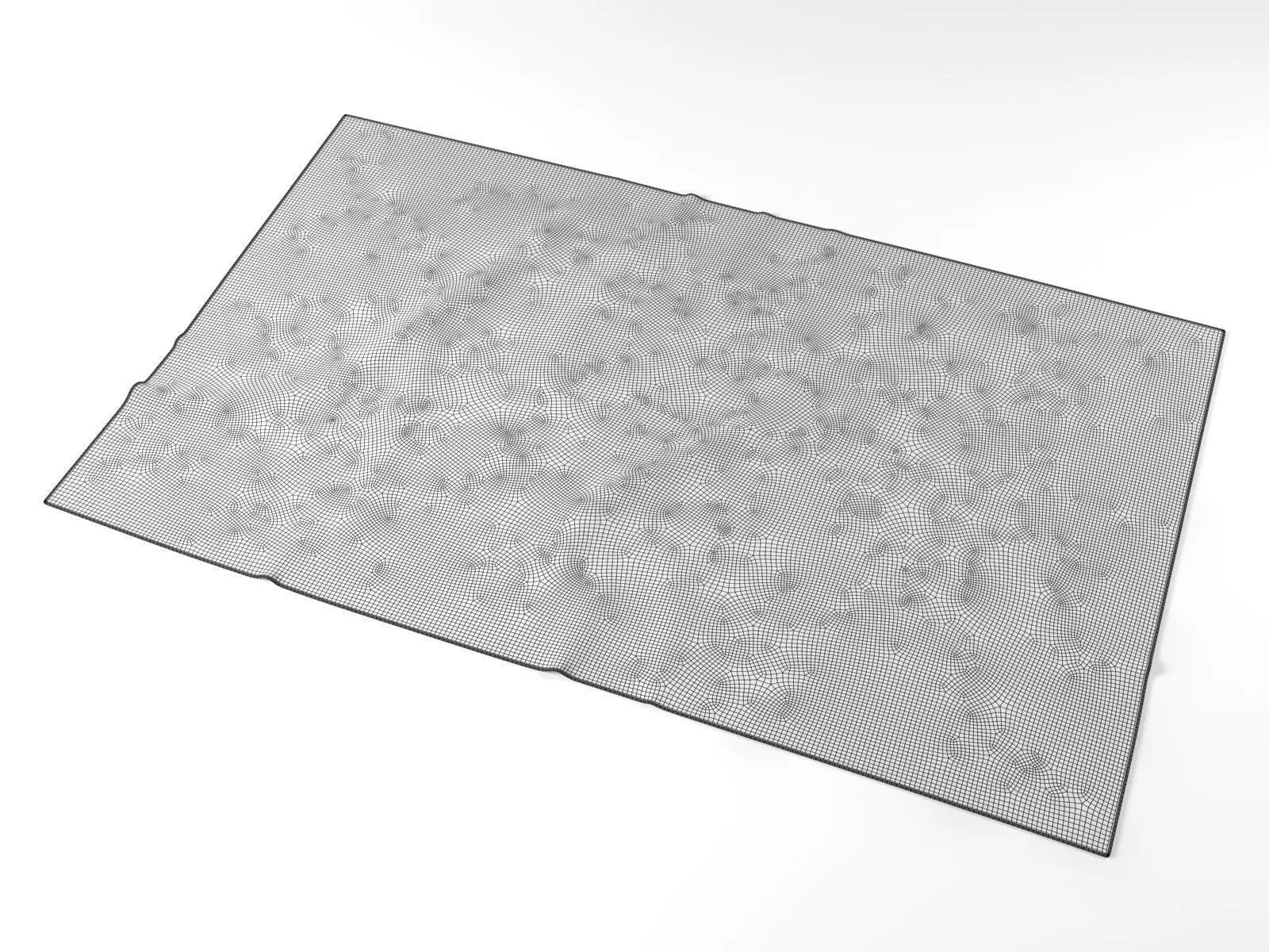 Geo Wool Kilim 3D model_7