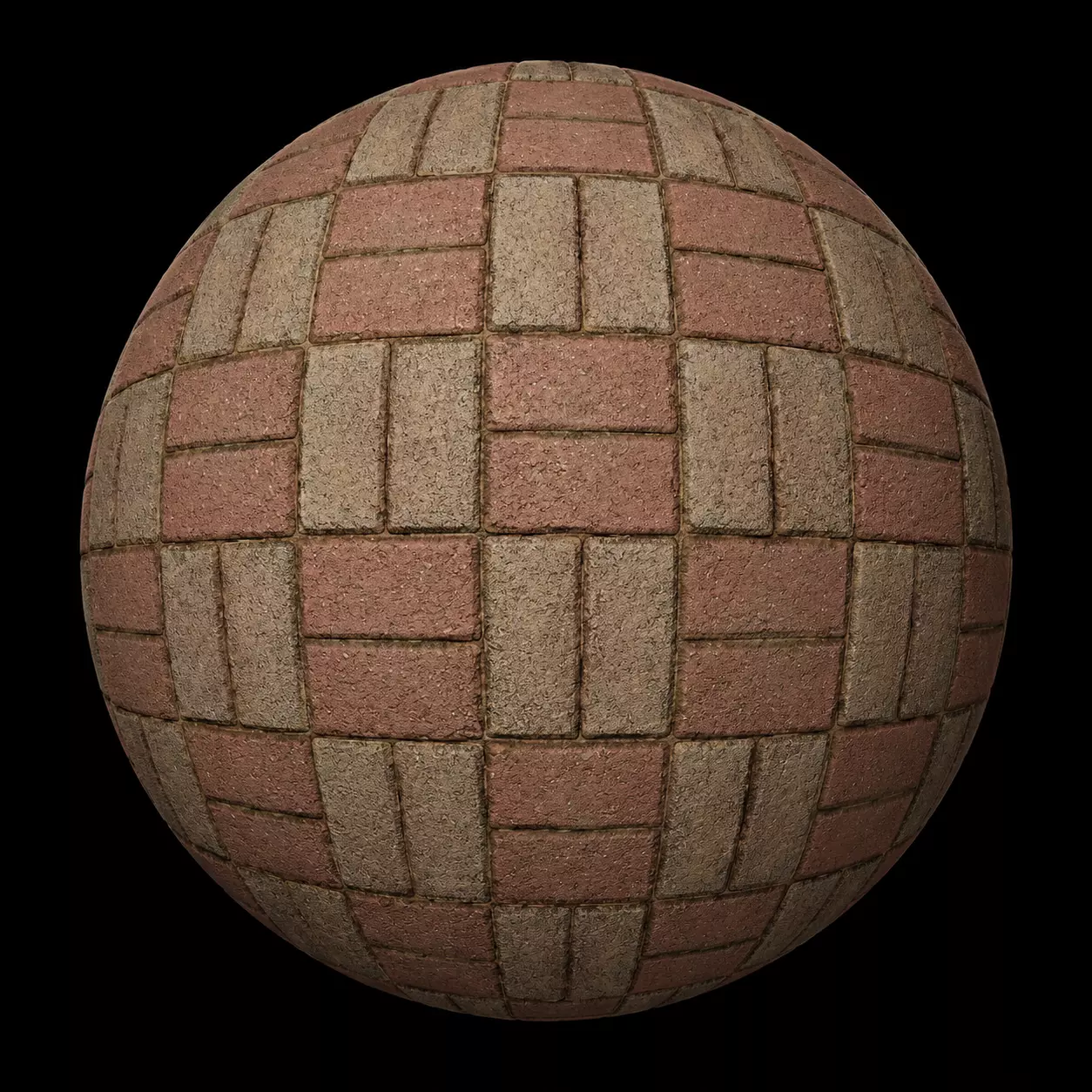 Concrete Brick Paver Pattern Seamless Texture Texture