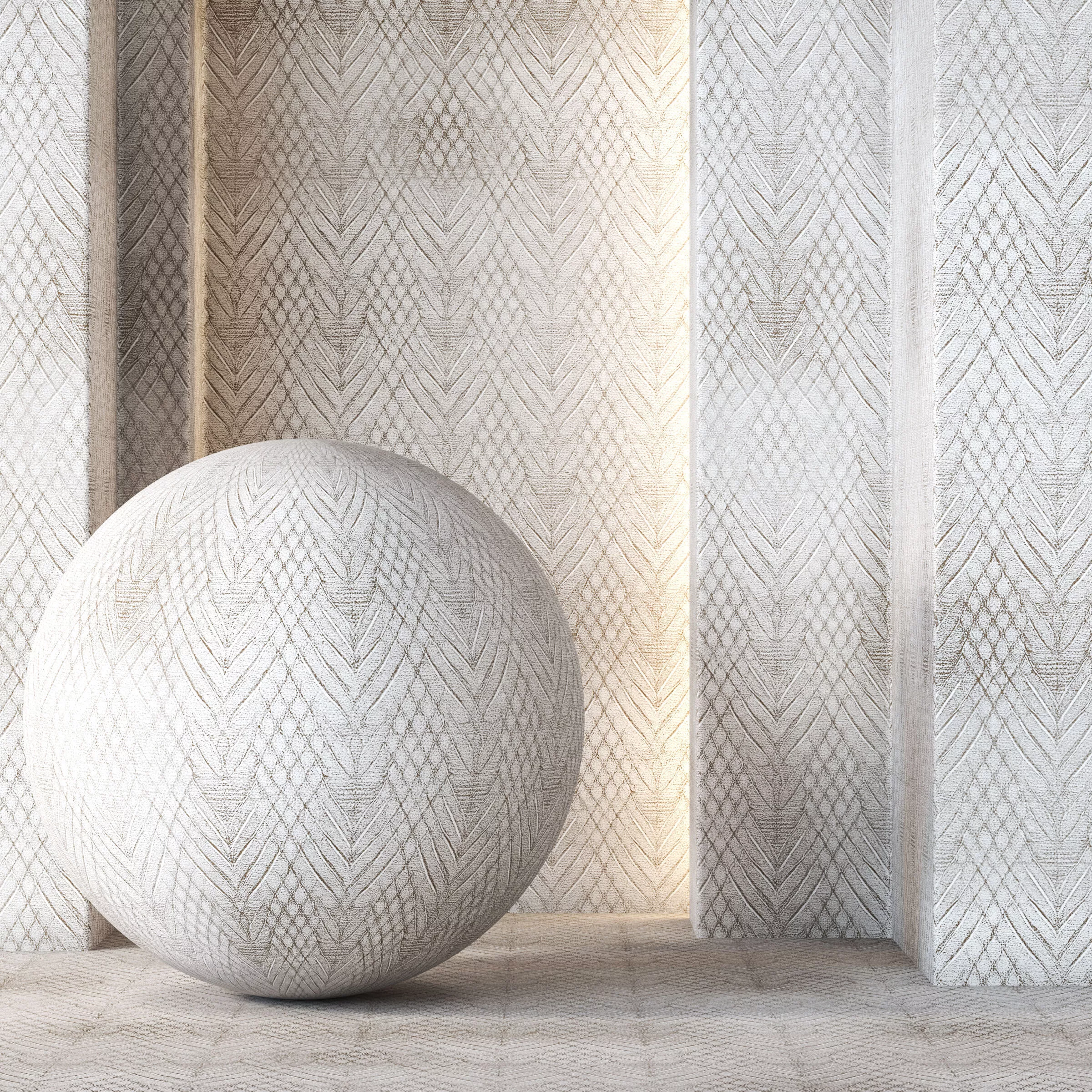 Decorative Wall Covering Texture 4K - Seamless - 05 Texture