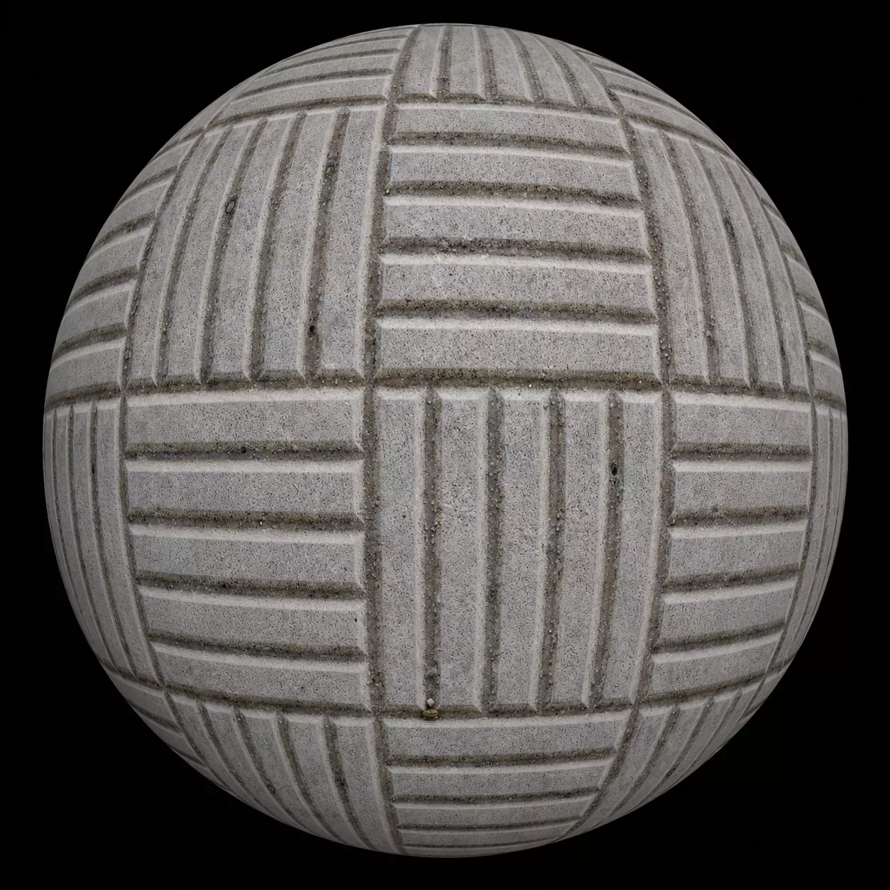 Modern Geometric Concrete Paver Seamless Texture Texture