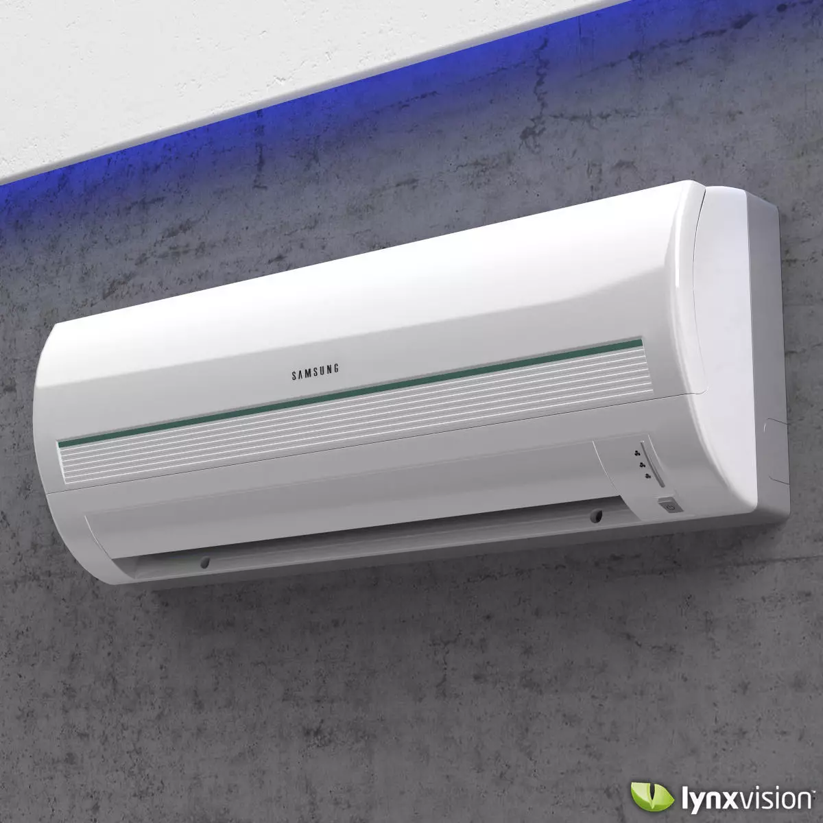 Samsung - Split Air Conditioner 3D model_0
