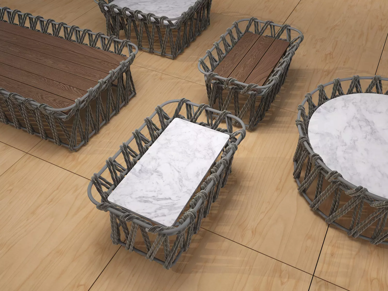 Butterfly Tables 3D model_3