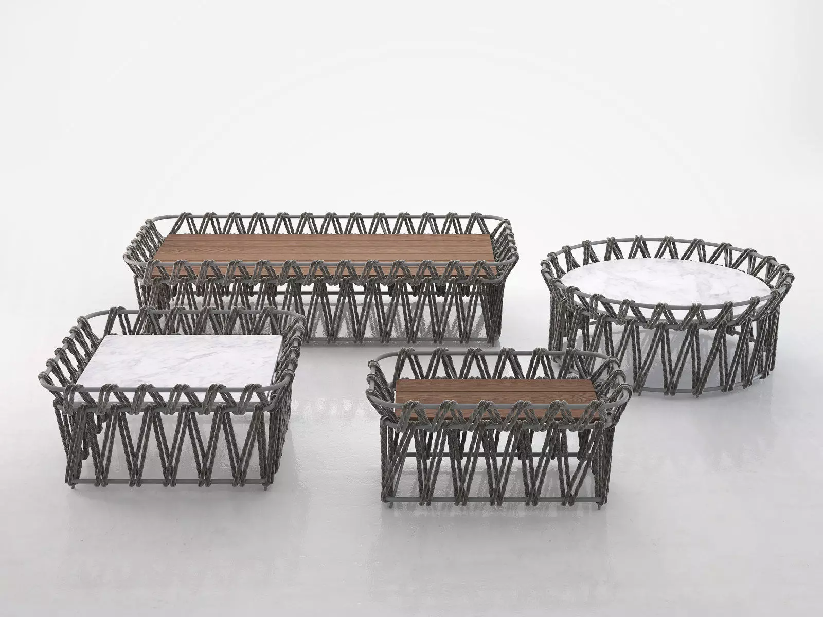 Butterfly Tables 3D model_0