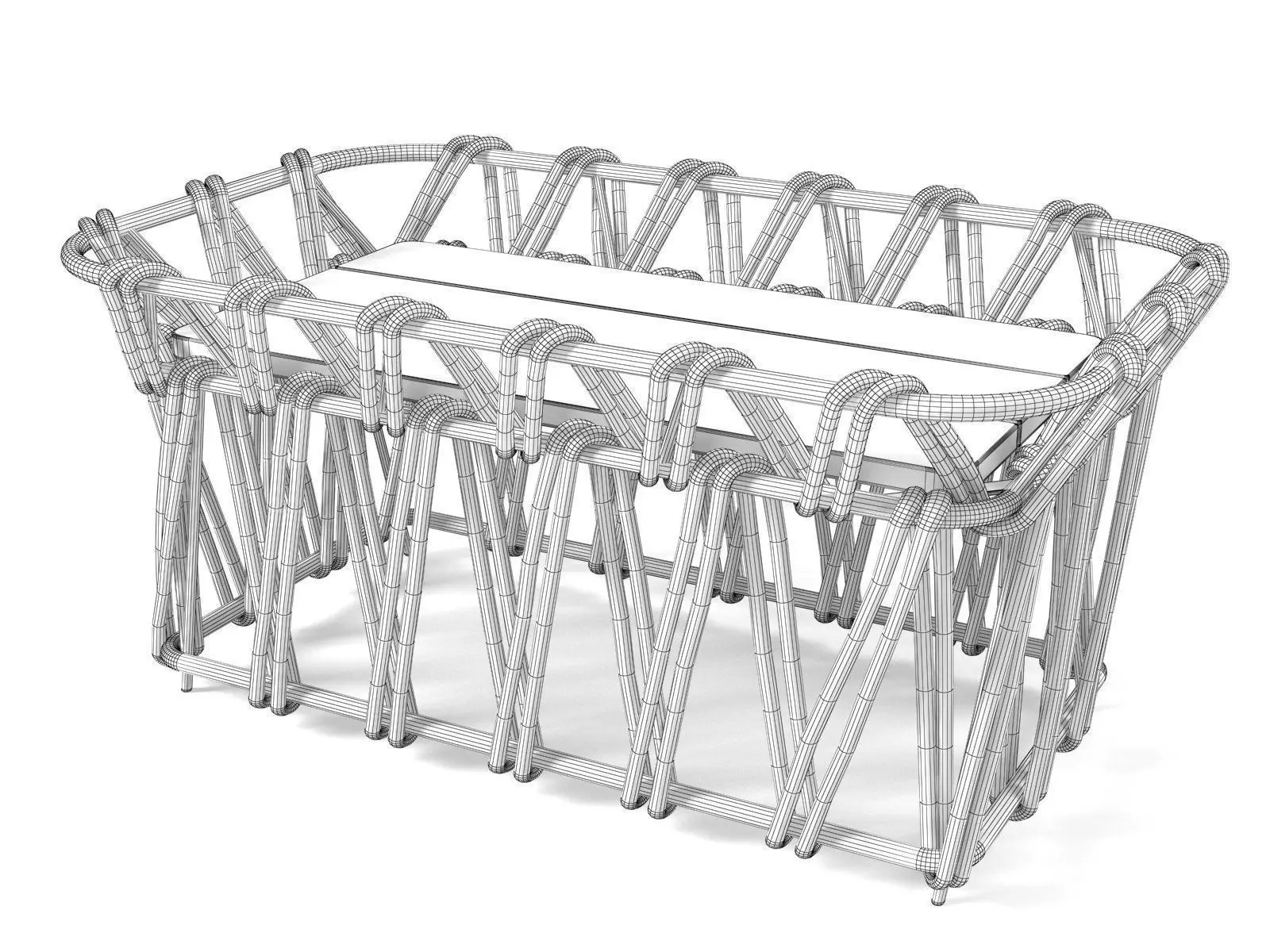 Butterfly Tables 3D model_7