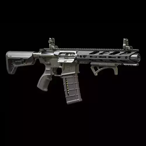 Modular Rifle Game Ready