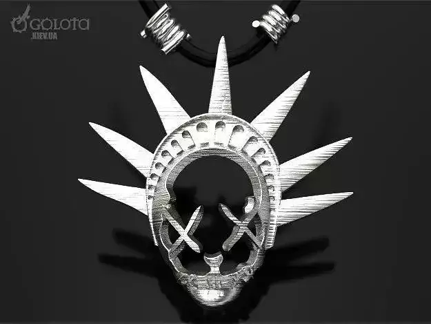 Purge-3 Liberty Mask Pendant 3D print model