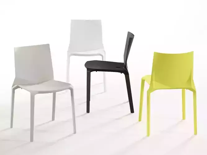 Plana plastic chair