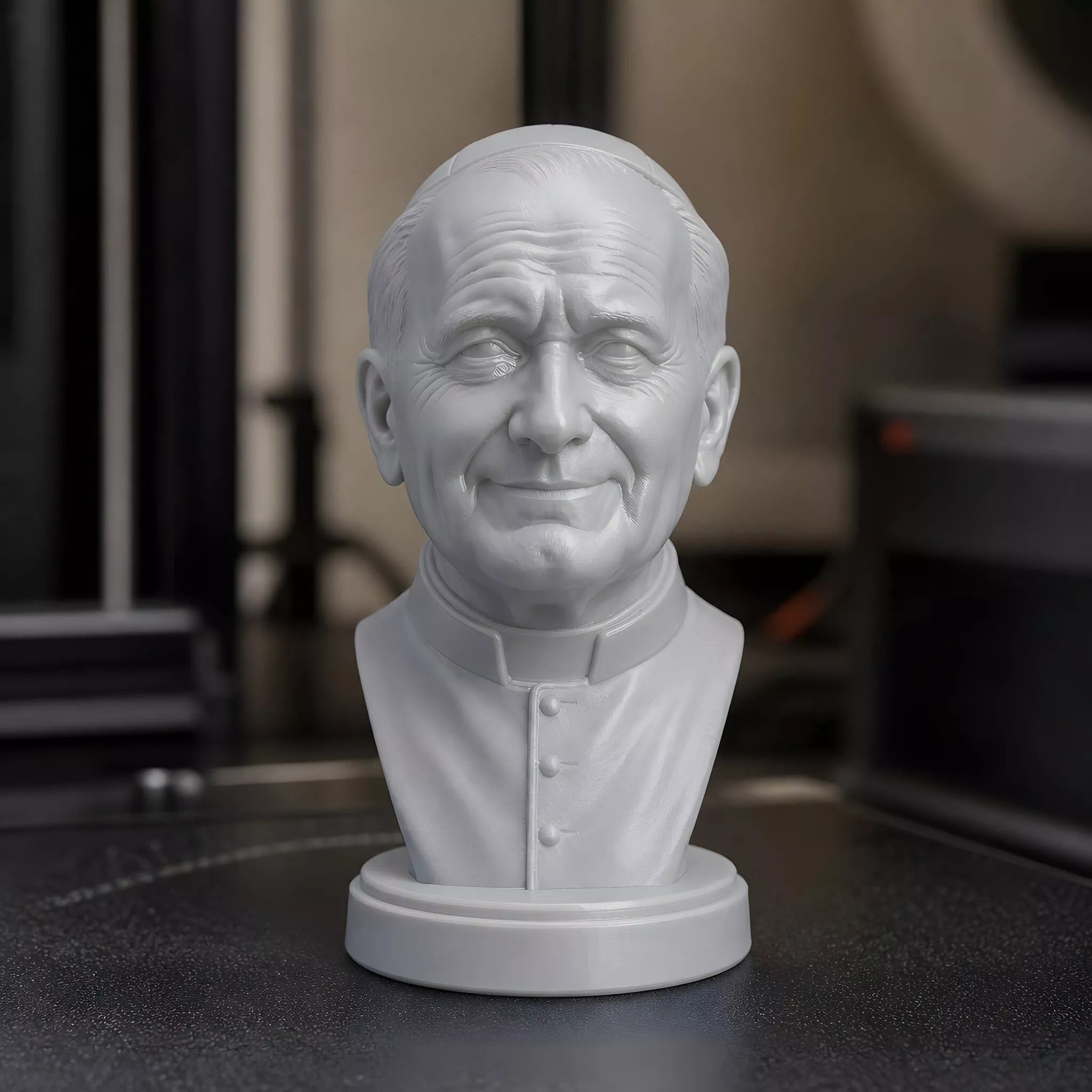 Saint John Paul II Codex Bust 3D Print Model 3D print model