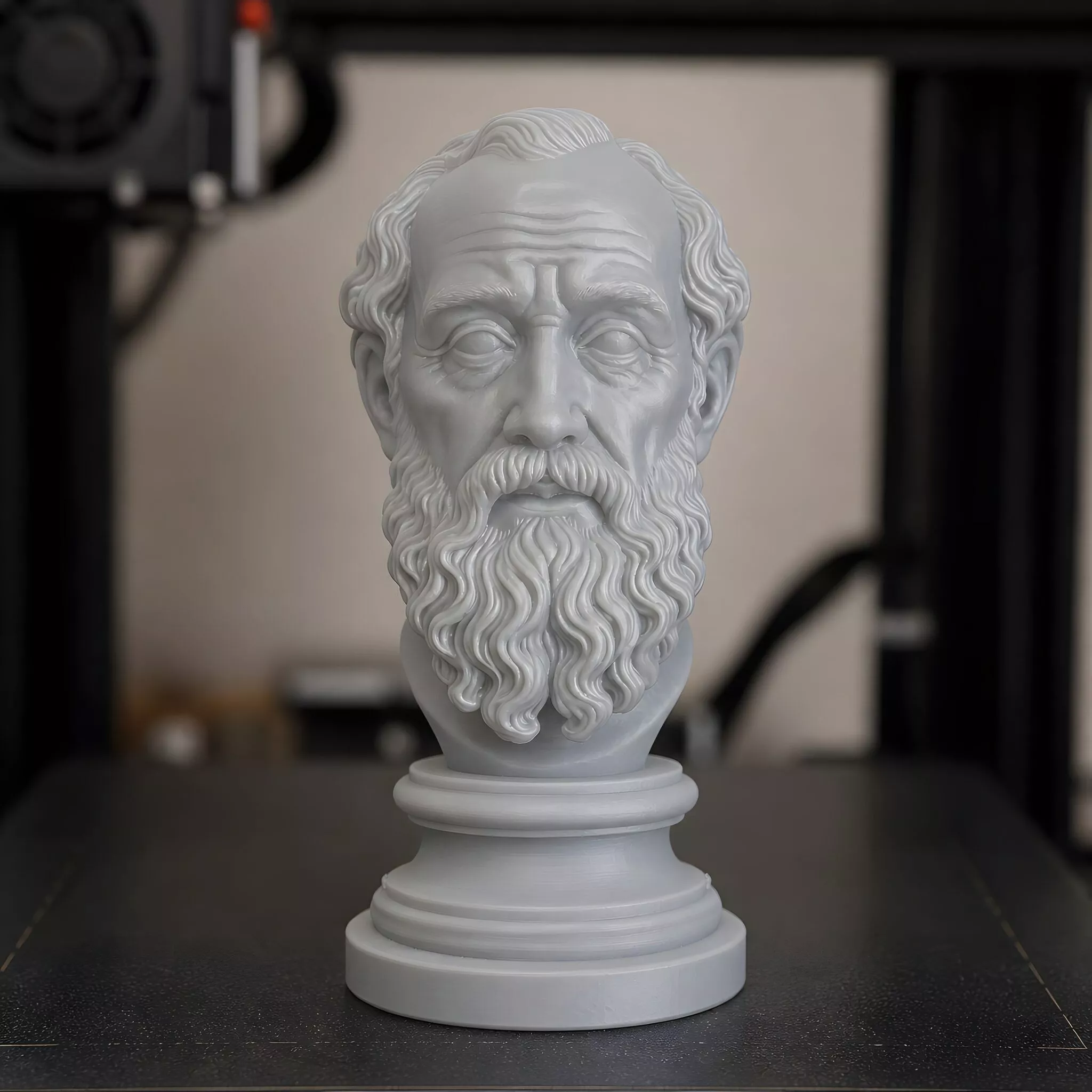 Saint Nicholas Of Myra Codex Bust 3D Print Model 3D print model