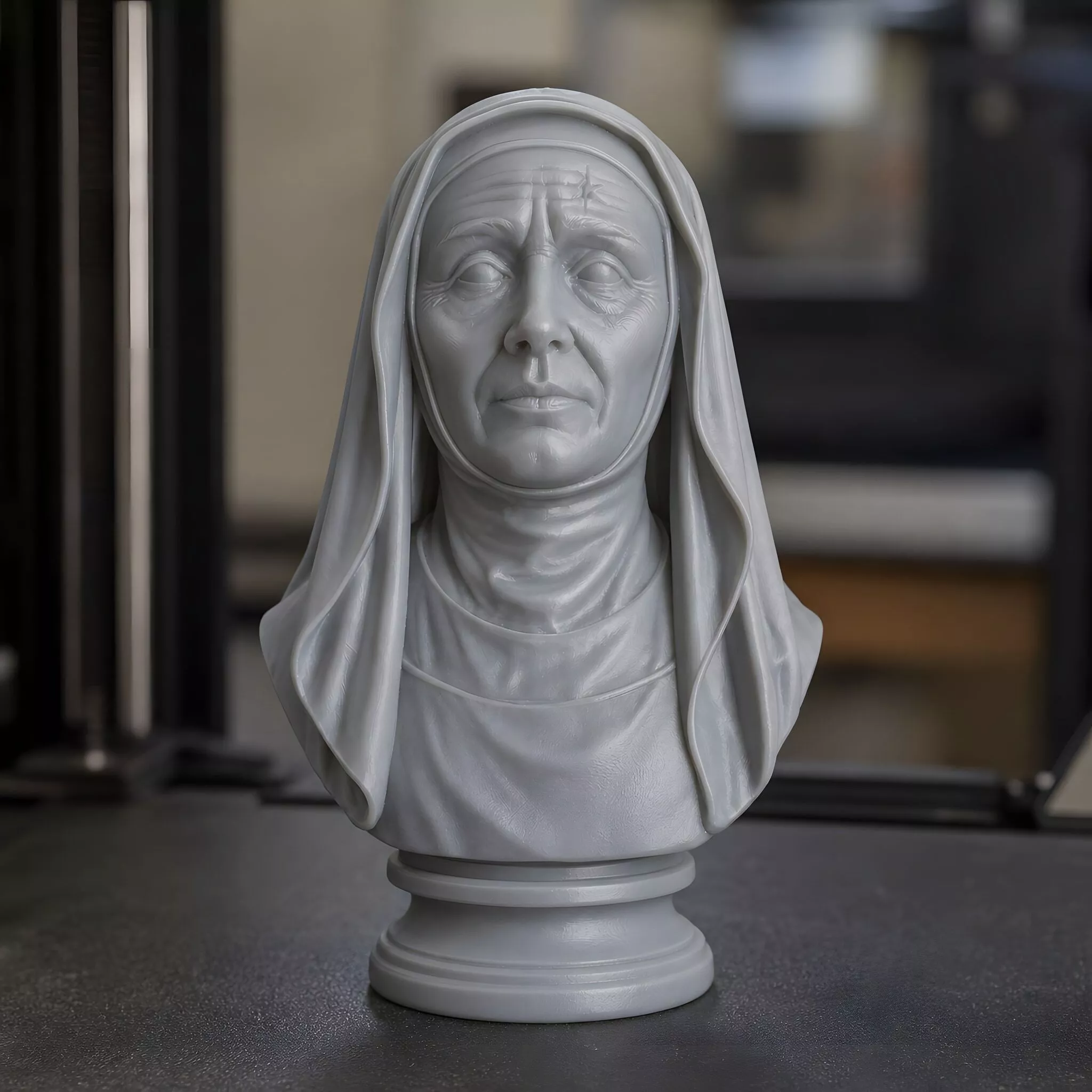 Saint Rita Of Cascia Codex Bust 3D Print Model 3D print model