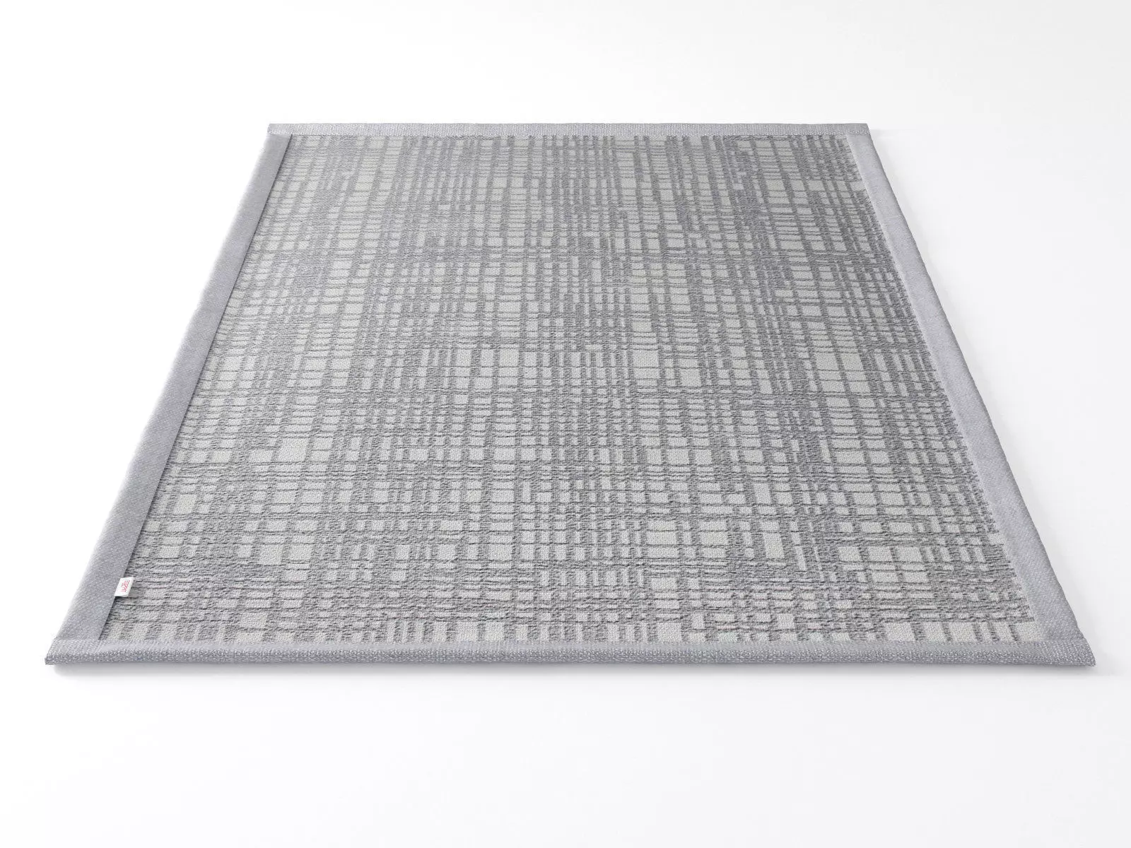 Graficule checkered rug 3D model_0