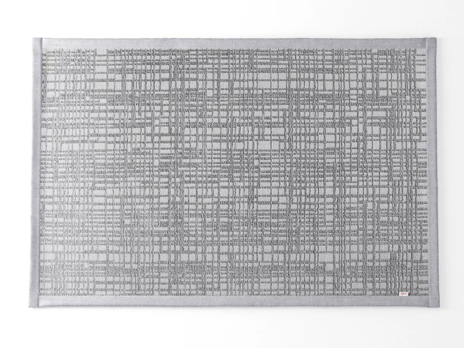 Graficule checkered rug 3D model_1