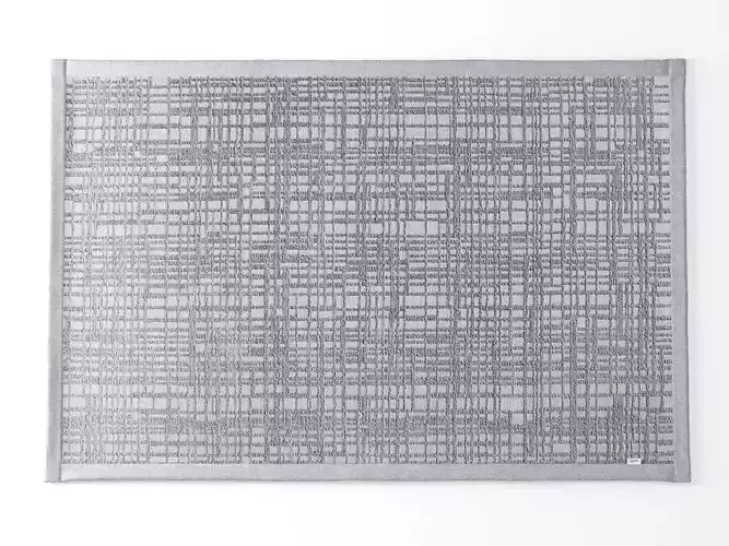 Graficule checkered rug